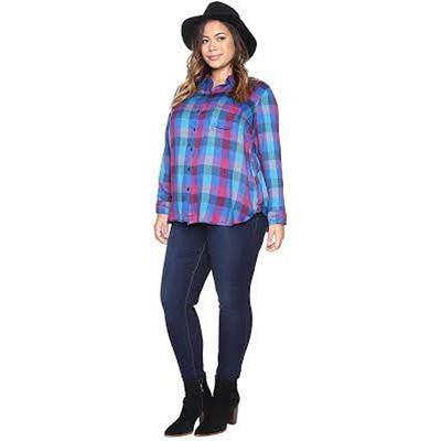 

Lucky Brand Рубашка с накладной спинкой, разноцветная, размер, Multi