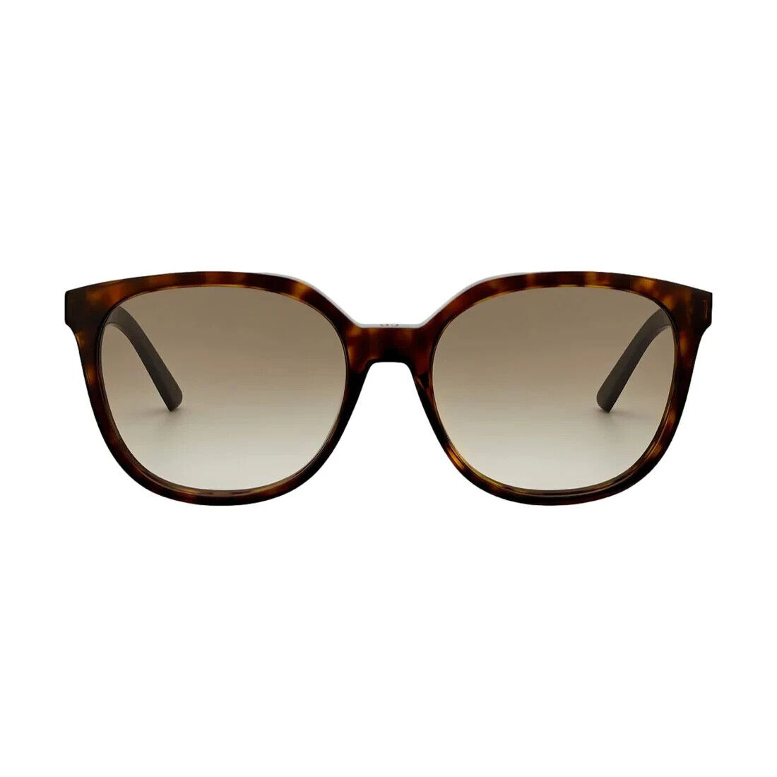 Pre-owned Dior $390  Sunglasses Women 30 Montaigne Mini R2f 20f1 Brown Rounded 57-20