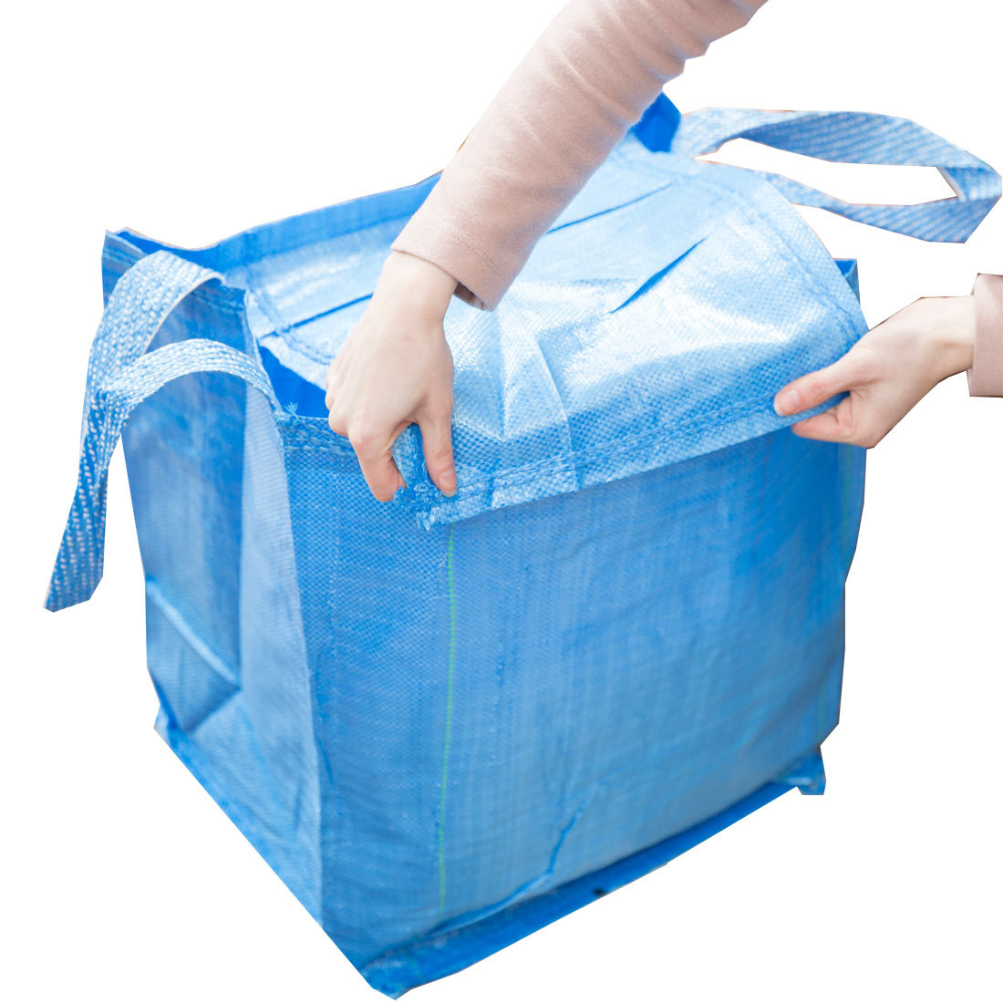 Reusable Recycling Bag with Lid & Handles TWO SIZES 40L & 60L (PACK