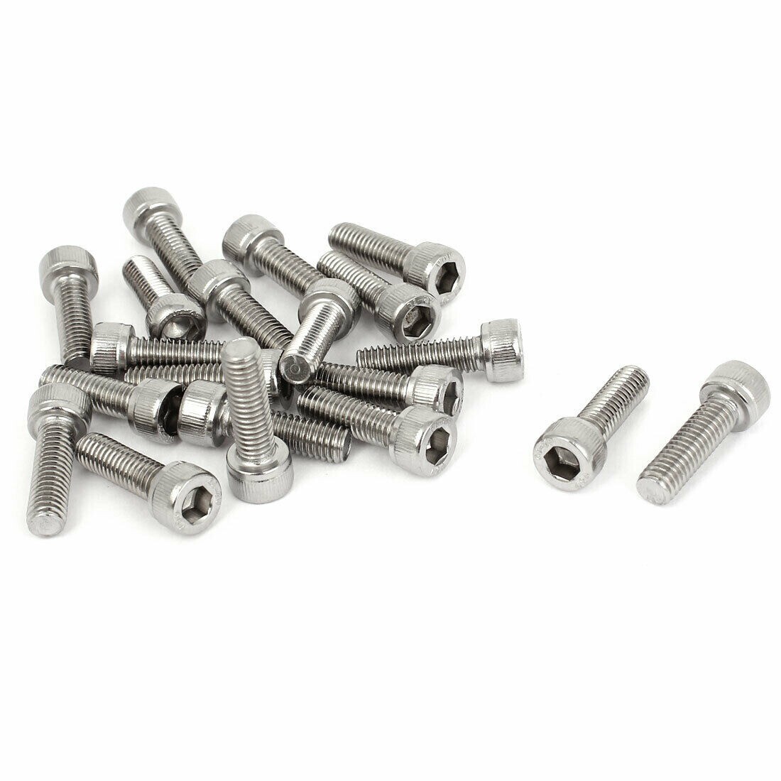 Fits Royal Enfield UCE Hex. Socket Head Cap Screw M6 X 20mm 20 Units 