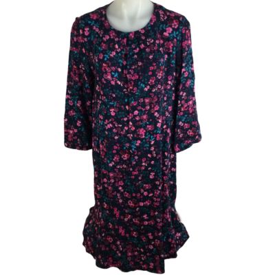 Joules navy floral dress top
