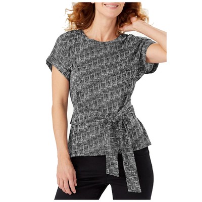 Топ с завязками спереди Tommy Bahama Cross Roads, черный, S