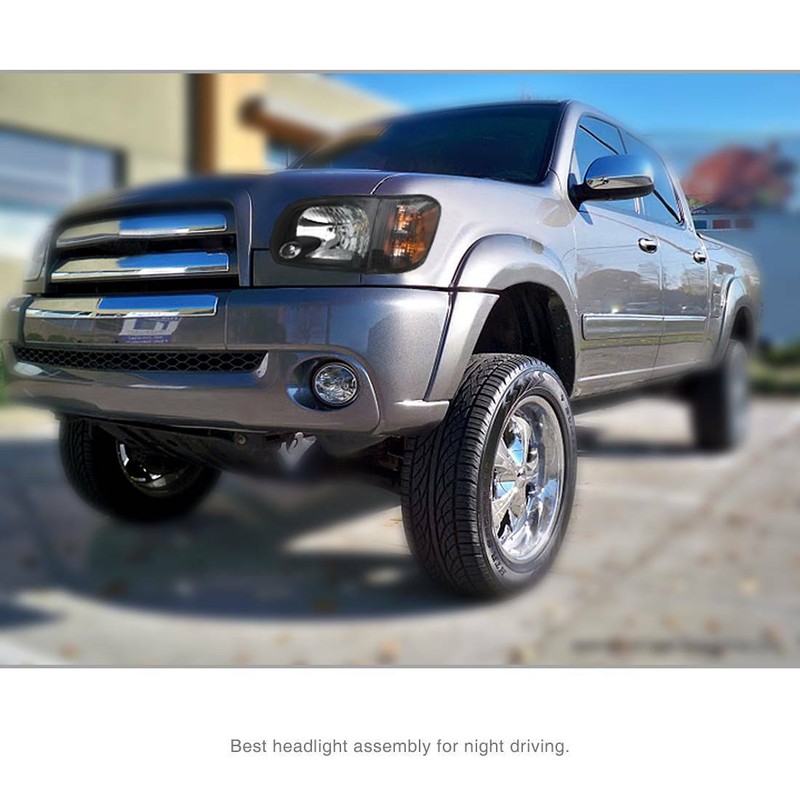 For 2005 2006 Toyota Tundra 05 07 Sequoia Headlights Headlamps Corner Lamps Pair Ebay