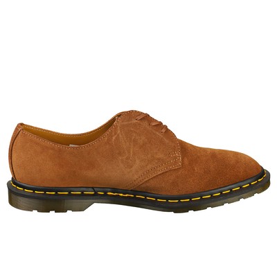 DR. MARTENS DR. MARTENS ARCHIE II MADE IN ENGLAND MENS DARK TAN CASUAL SHOES - 10 UK