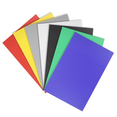 7pcs Corrugated Plastic Sheets Waterproof Sign Blank Board Yard Lawn 8