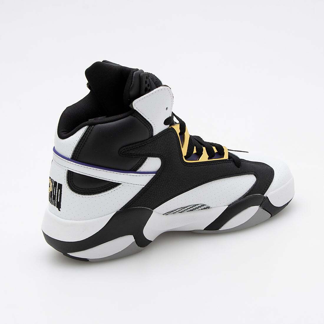 Pre-owned Reebok Shaq Attaq Footwear White Black 100032830 Men's Size