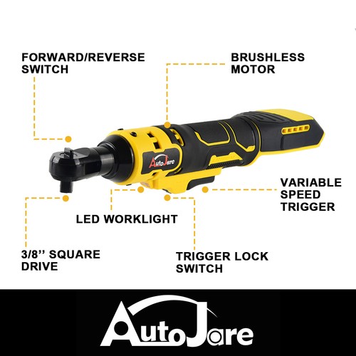 For DeWalt DCB204 20V MAX XR Brushless Cordless Sealed Head Ratchet (Tool Only)