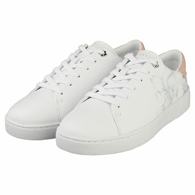 TED BAKER TED BAKER KATHRA DAMEN WHITE PINK SNEAKER MODE - 39 EU