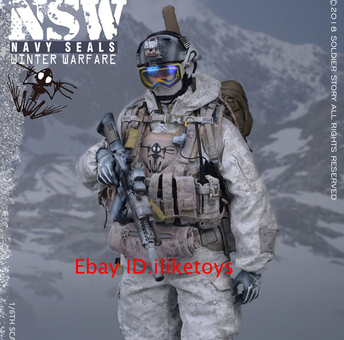1/6 Scale US Navy Seals Winter Warfare NSW - MINT IN BOX | eBay