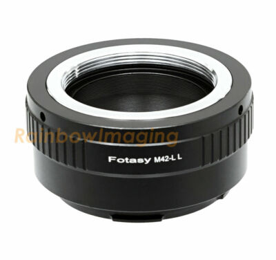 Adjustable M42 Lens to Leica L/T Mount Adapter fits  TL2 TL CL SL SL2 SL2 camera