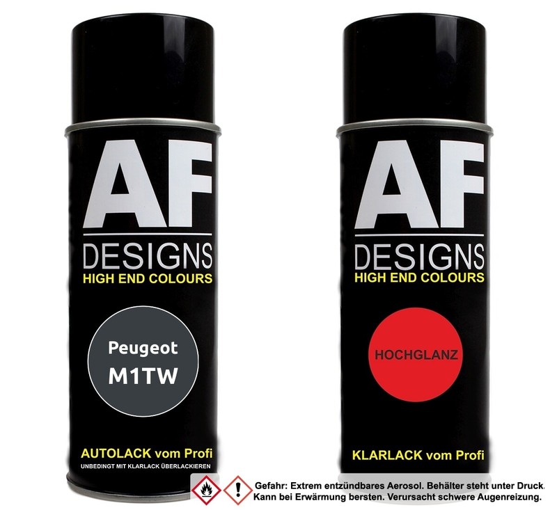 PulvÃ©Risation Pour Peugeot M1tw Gris Graphite MÃ©Tallique Basislack Vernis
