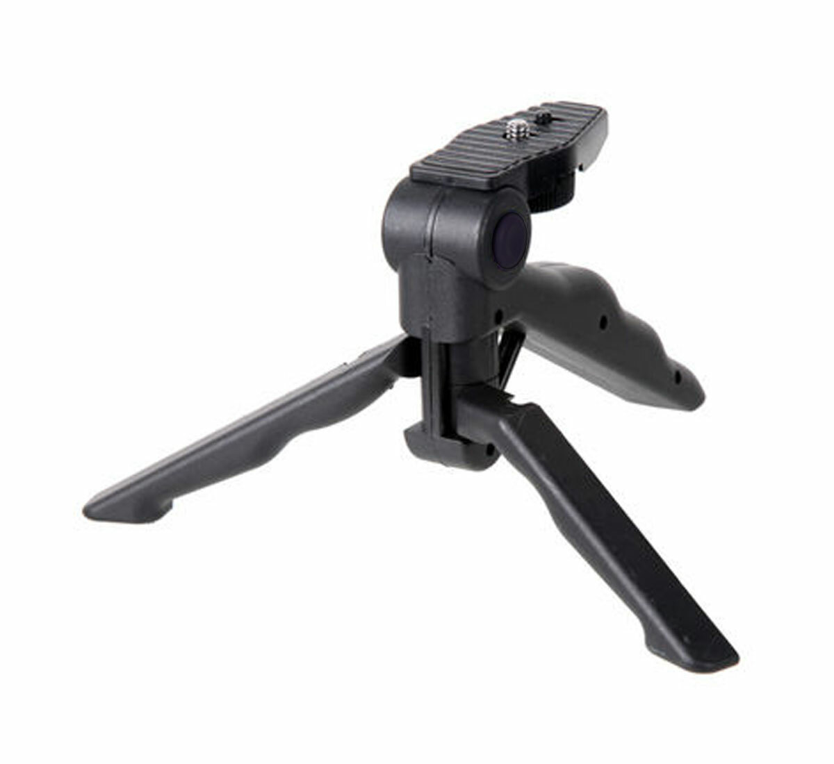 Klappbares Mini-Stativ/Griff für Kamera und Blitz