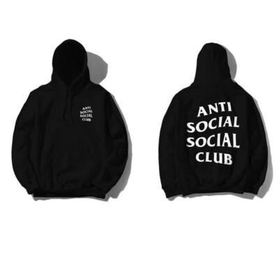 Anti Social Social Club Mind Games Hoodie Brand New Size Large
