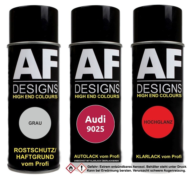 PulvÃ©Risation Kit Pour Audi 9025 Purper Perle Vernis Peinture De Voiture Amorce