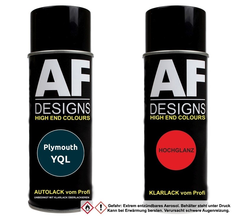 PulvÃ©Risation Pour Plymouth Yql Marine Bleu Basislack Vernis Transparent
