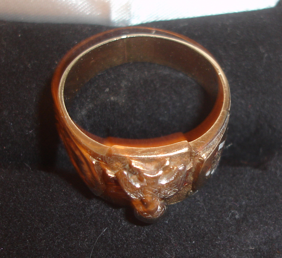 Vintage K of C Knights of Columbus 10K Gold Ring Sz 12.5
