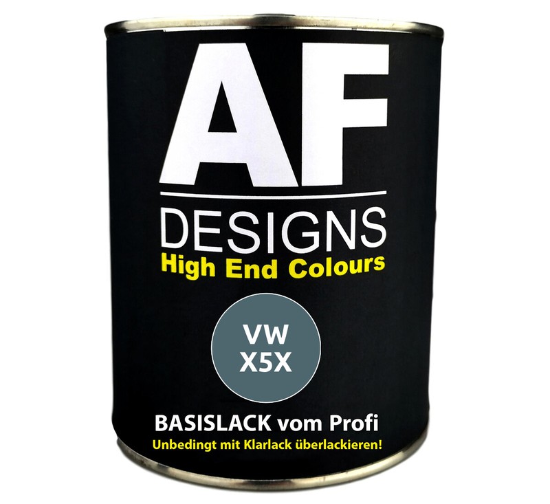 1l Basislack Pour Vw X5x Sphrenblau MÃ©Tallique PrÃªT Ã  PulvÃ©Riser Vernis Voiture