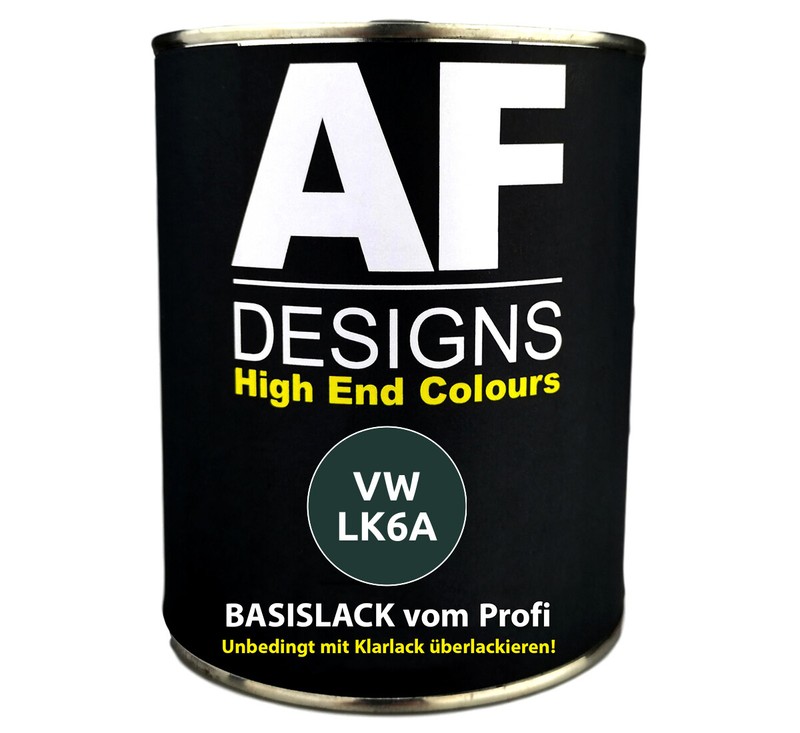 1l Basislack Pour Vw Lk6a Barnatogrn PrêT à PulvéRiser Vernis Voiture