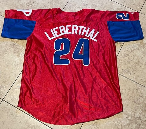Mike Lieberthal Jersey Philadelphia Phillies Majestic MLB