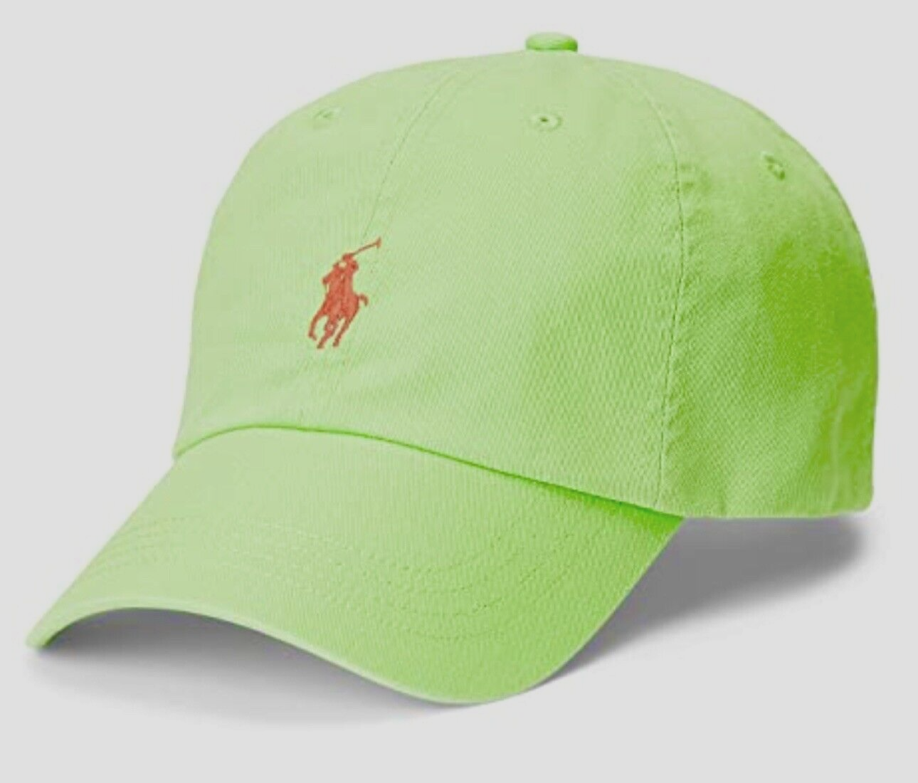 POLO Ralph Lauren Men's O/S Chino Hat Ball Cap Kiwi Lime POLO Ralph Lauren Men's O/S Chino Hat Ball Cap Kiwi Lime