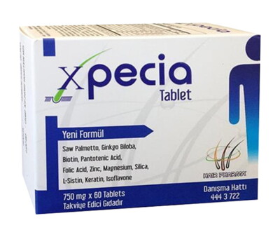 Xpecia For Men 60-120-180 Tablets for Hair Loss Treatment - EXPRESS SHIPPING 