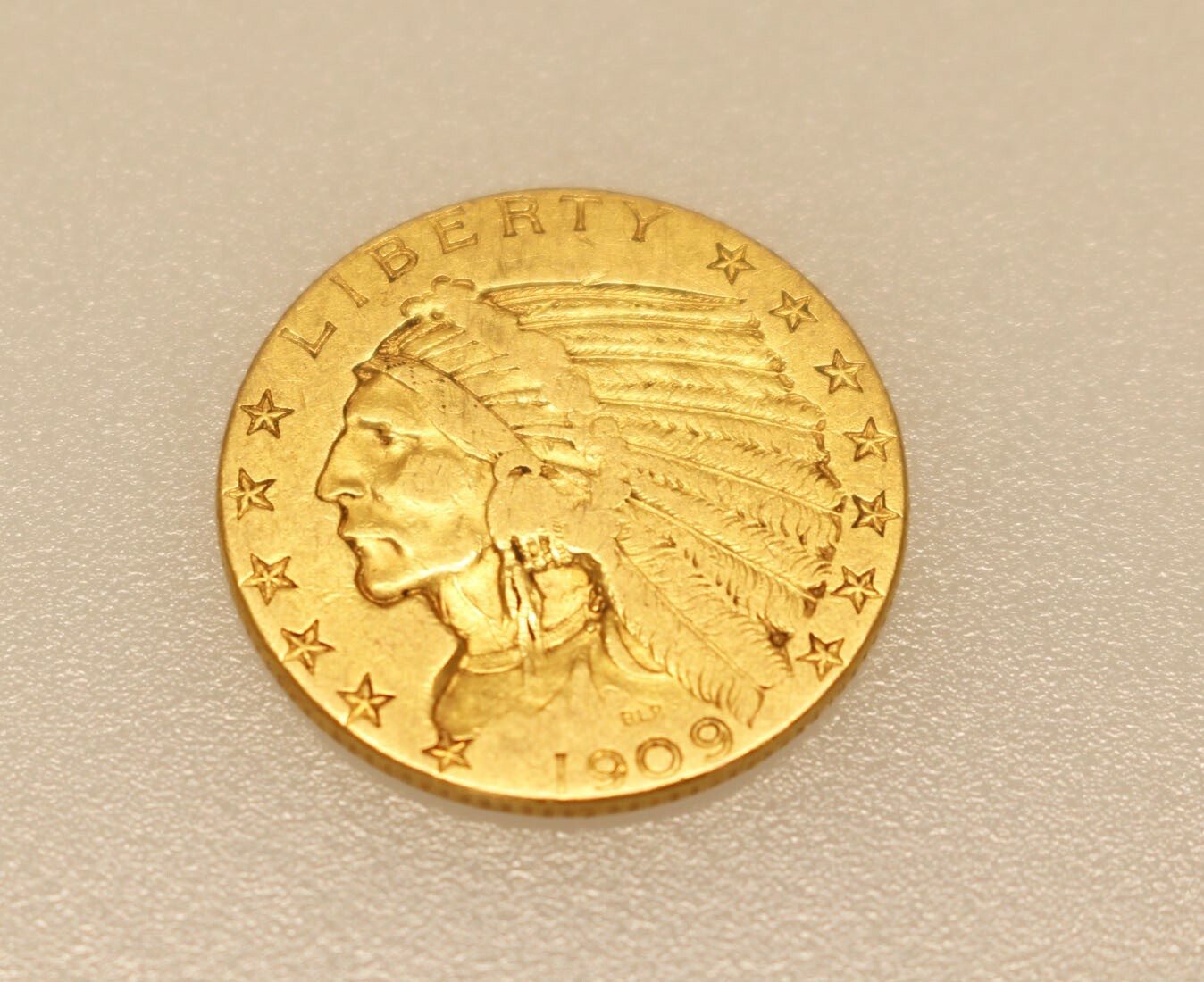 1909 $5 Dollar Indian Head Gold Coin, 8.1 Grams | eBay
