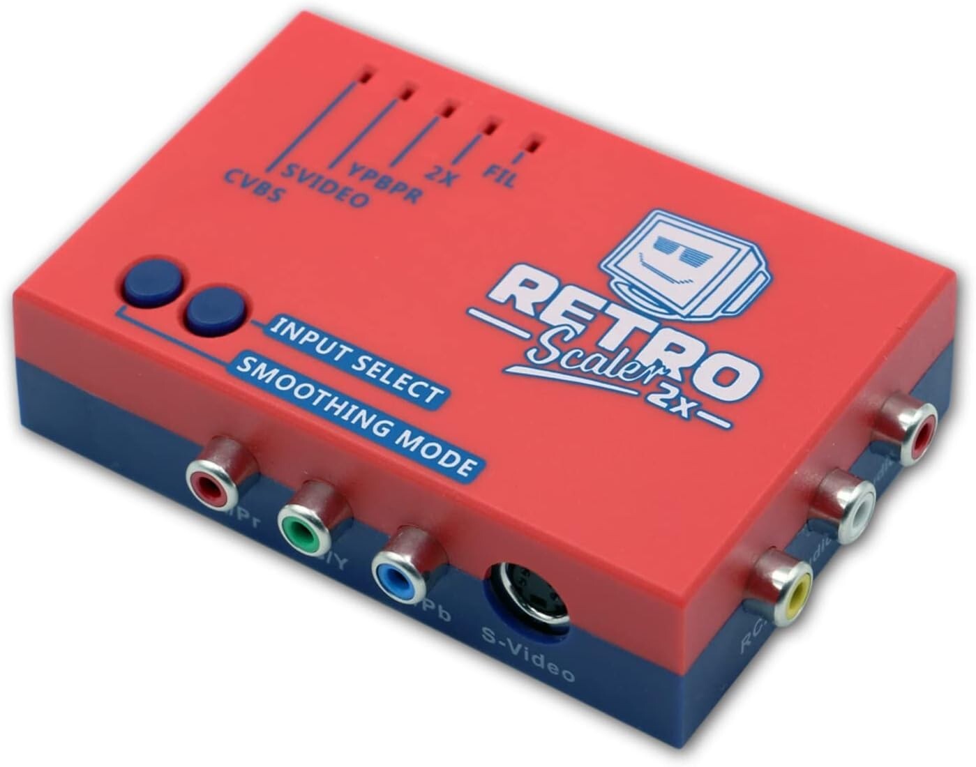 RetroScaler2x AV to HDMI Converter - Supports 2X Line