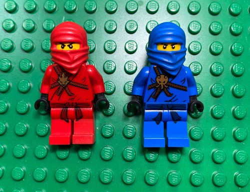kai LEGO Ninjago Minifigure Kai ZX Armor (Genuine) W/ 2 Swords