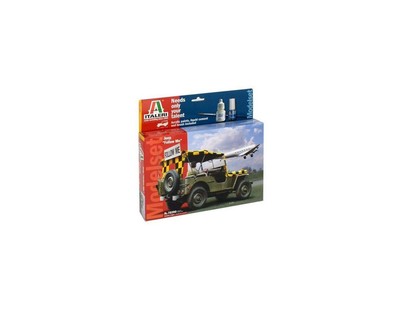 Italeri IT70390 JEEP WILLYS FOLLOW ME KIT 1:35 Modellino
