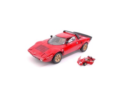 SunStar SS4521 LANCIA STRATOS RED 1:18 Modellino