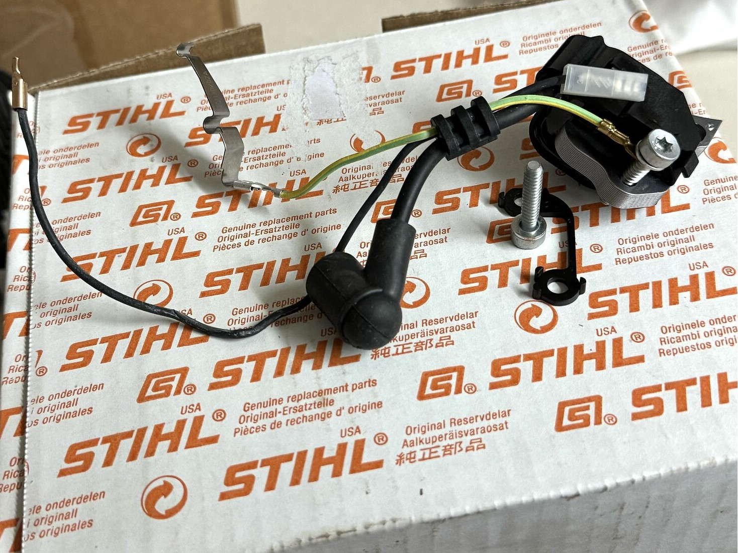 STIHL OEM IGNITION MODULE 1130-400-1302  : STRIPPED NEW MS170 FITS MS180 017 018 - Picture 2 of 4