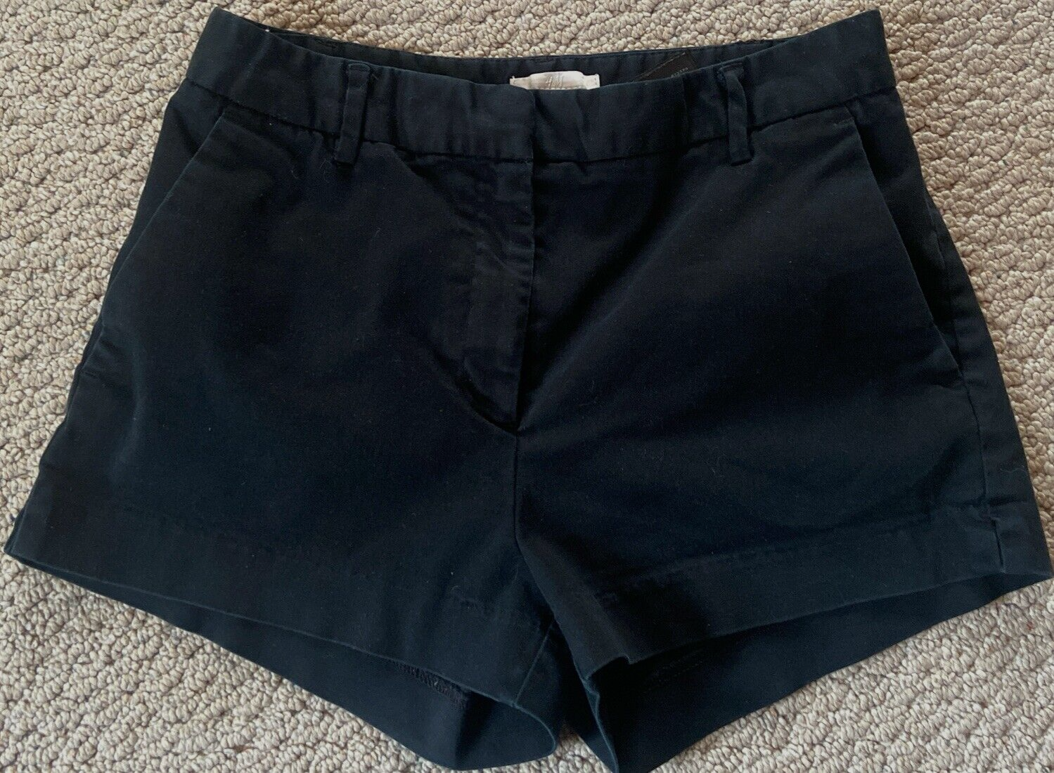 SHELTECH × R.KAMIYAMA BLACK PRINT SHORTS H M Women's Size 6 Regular Waist Black Shorts Belt Loops | eBay