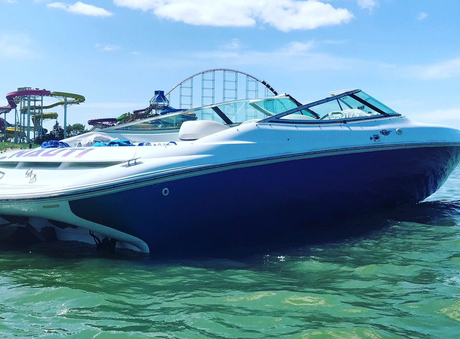 98 baja boss powerboat 502 MPI mercruiser w/ bravo 1 outdrive
