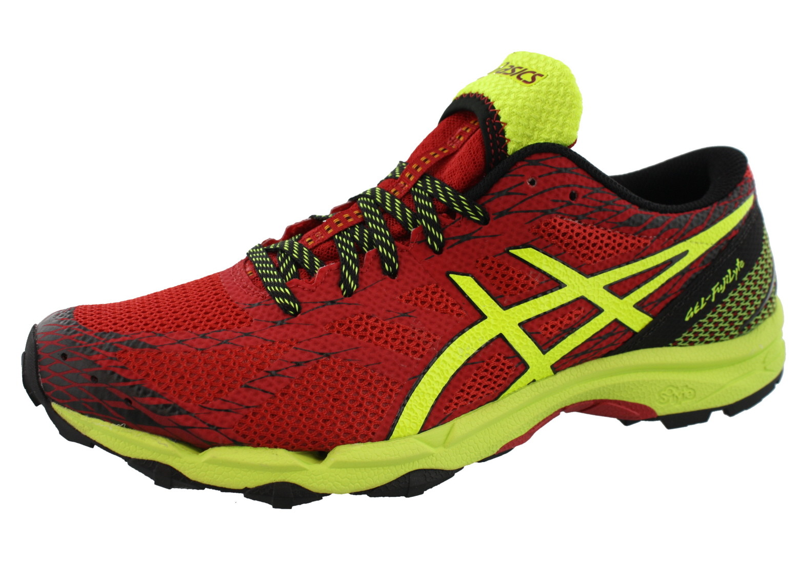 ASICS Mens GEL Fuji Attack 5 Running Shoe Black/flash Yellow/mediterranean 14 for sale online | eBay