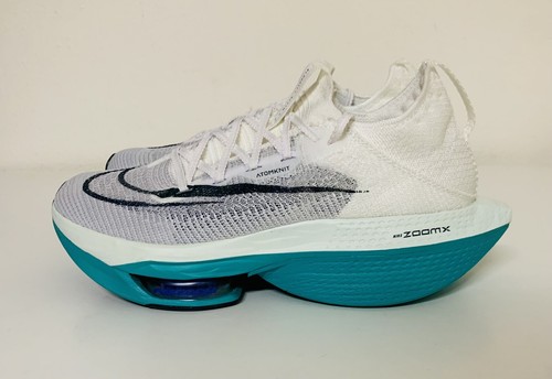 新品 W AIR ZOOM ALPHAFLY NEXT% 2 JADE 23cm Nike Air Zoom Alphafly Next% 2 White Clear Jade Men's