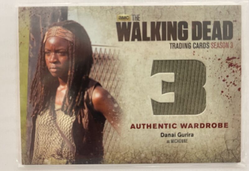 Walking Dead Season 3 Cryptozoic : Danai Gurira Michonne M30 Wardrobe