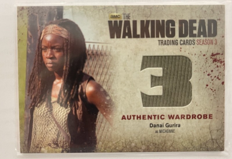 WALKING DEAD Season 3 Cryptozoic : Danai Gurira MICHONNE M30 Wardrobe