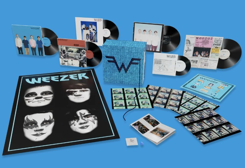 WEEZER Blue 30th Anniversary Super Deluxe Vinyl Box Set In Hand | eBay