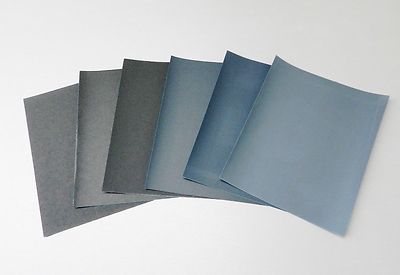 Matador Abrasive Wet or Dry Sandpaper 5 Sheets 2000 Grit 9"x11" Silicon Carbide