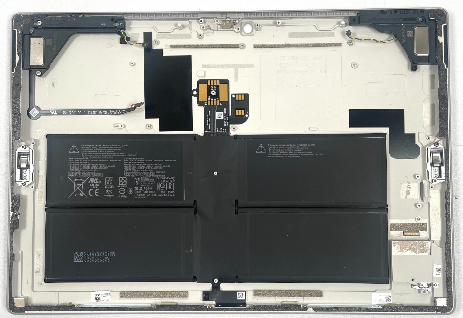 Microsoft Surface Pro 7 Plus 1960 Original Housing Back Microsoft Surface Pro 7 Plus 1960 Original Housing Back