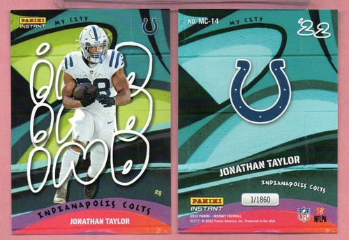 2022 Panini Instant NFL Jonathan Taylor #MC-14