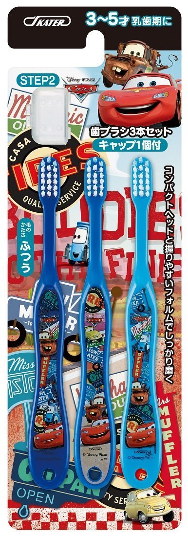 Disney Cars Toothbrush (3-5 years old) 3 pieces | eBay