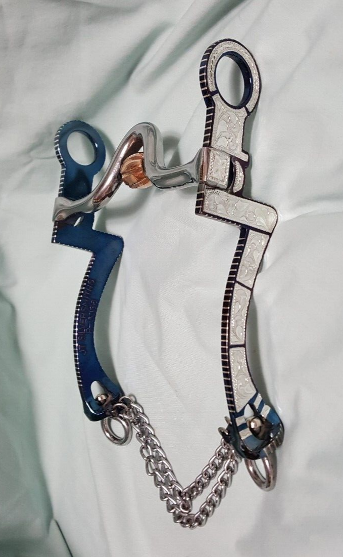 激安アウトレット Western Sterling Seven - Blued MP-06 #B-1036 Bit Show Silver スノーボード