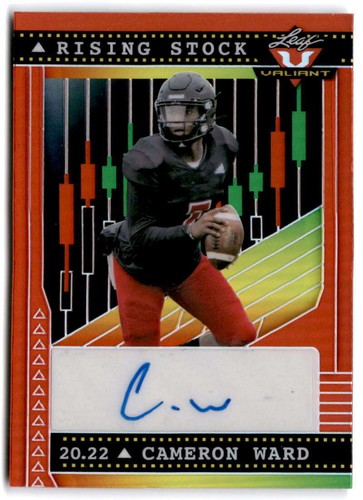 2022 Leaf Valiant Cameron Ward #RS-CW2