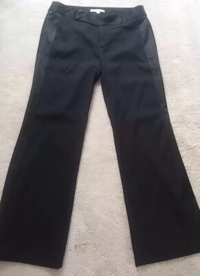 Nanette Lepore Black Dancing Queen Dress Pants Size 4