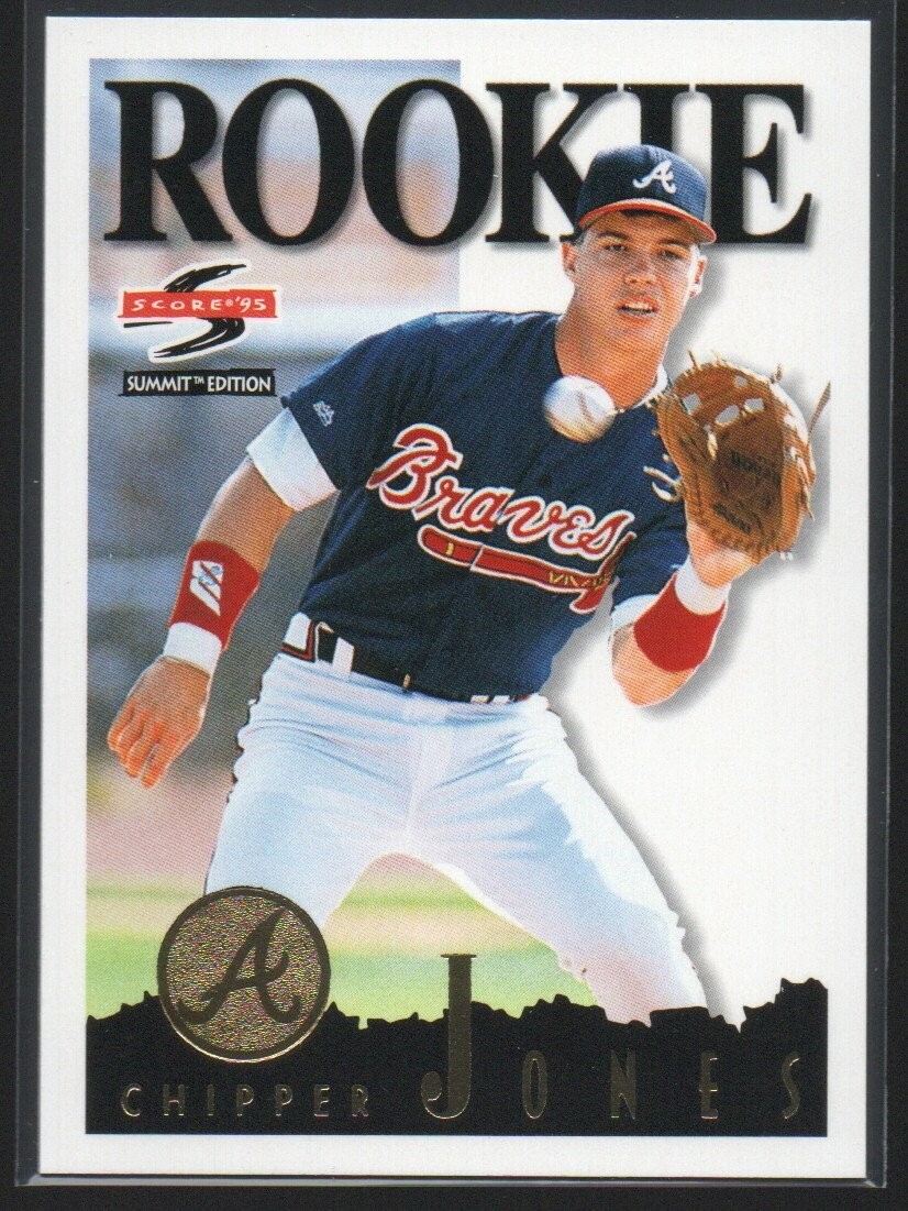Chipper Jones 1995 Summit #115 Rookie Atlanta Braves Hall of