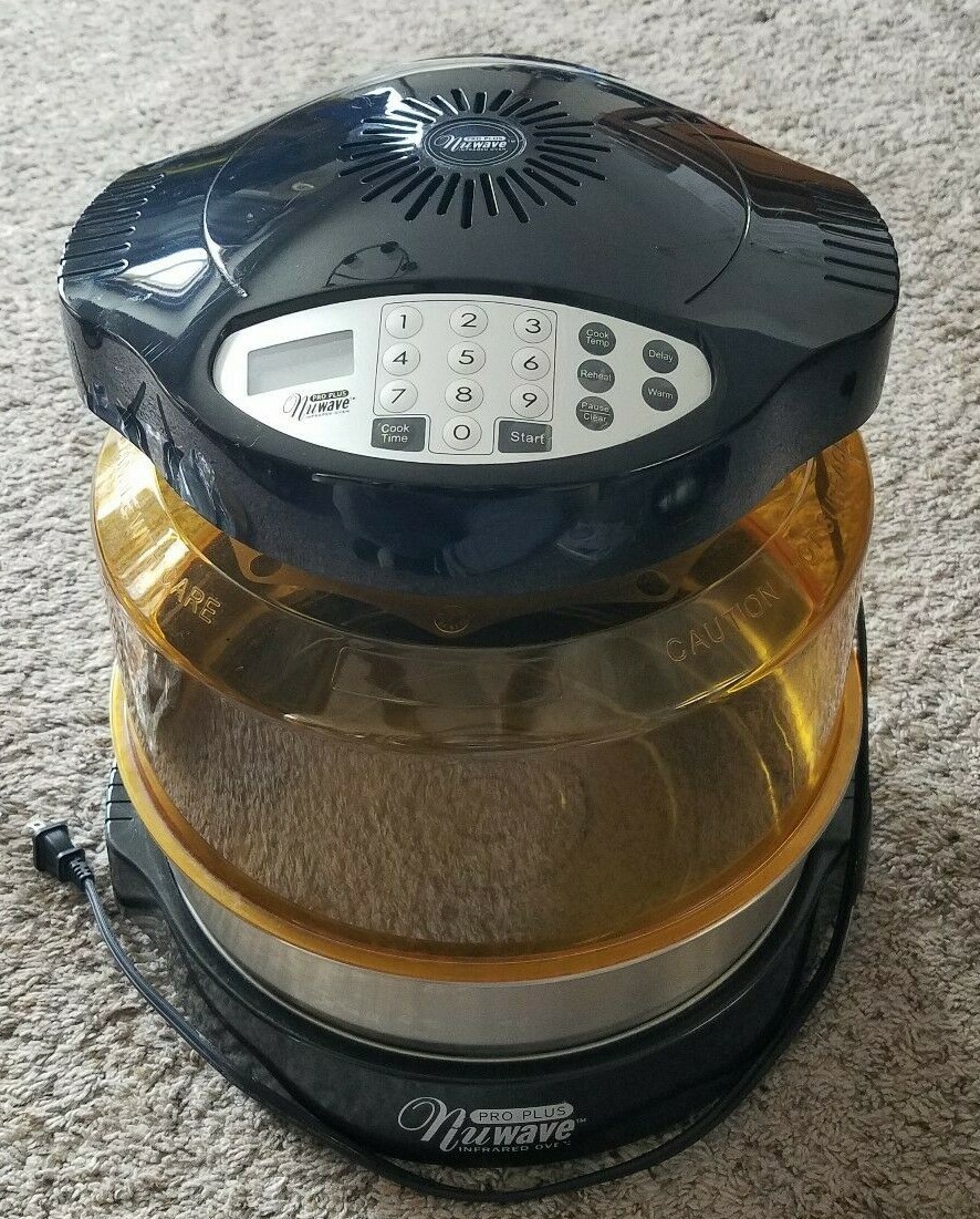 NuWave Pro Plus Infrared Oven Extender Ring Cooking Rack Pizza Kit Accessories