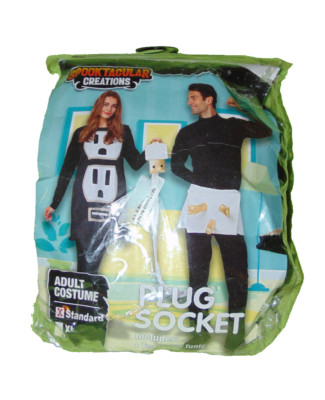 Halloween Cosplay Plug And Socket Costumes New Adult