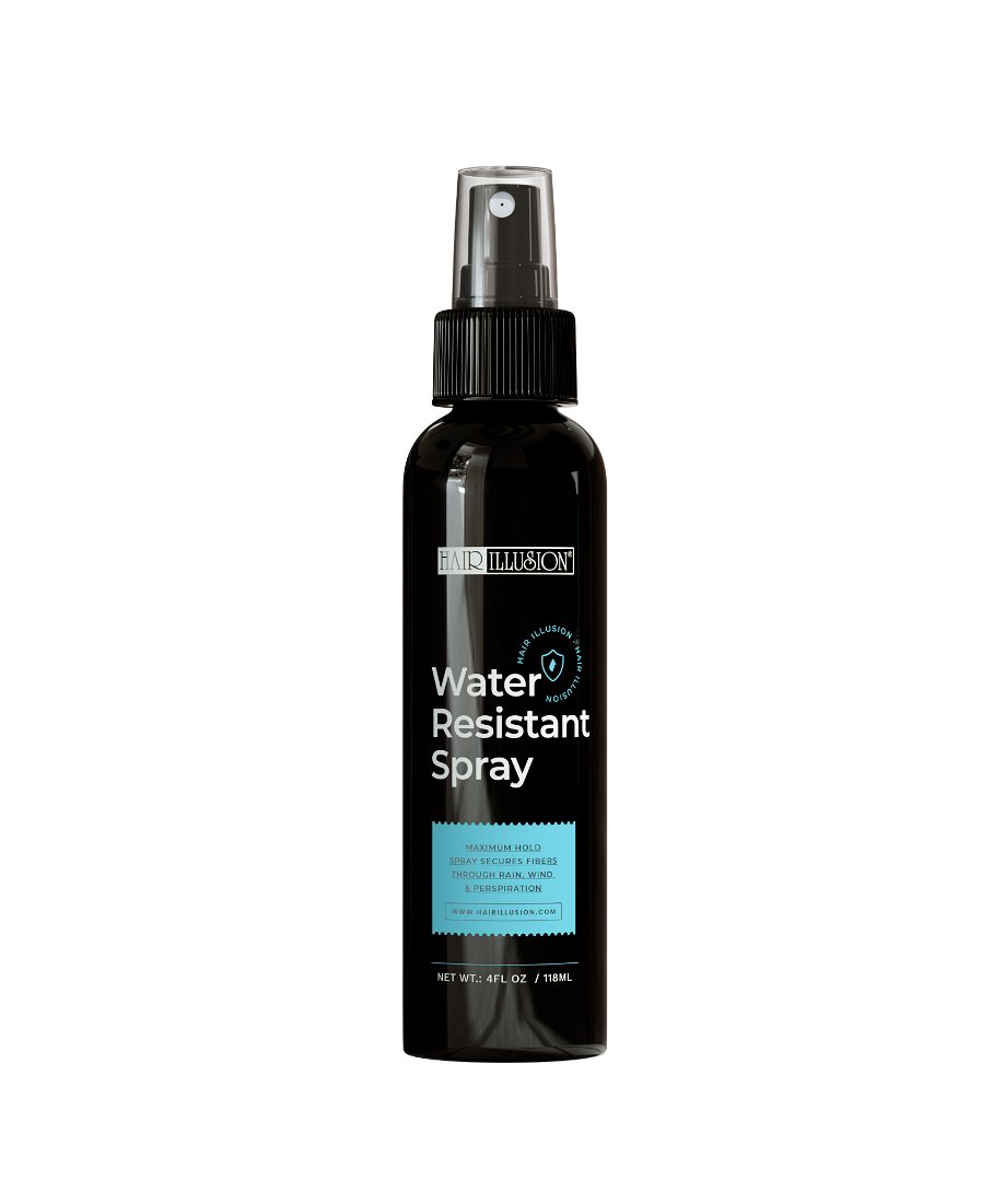 Водостойкий спрей для фиксации волокон волос HAIR ILLUSION Дольше удерживает волосы