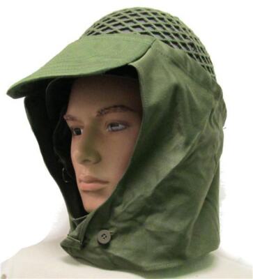 Swedish Army Helmet Net Cover - OD GREEN New Genuine European Military Surplus